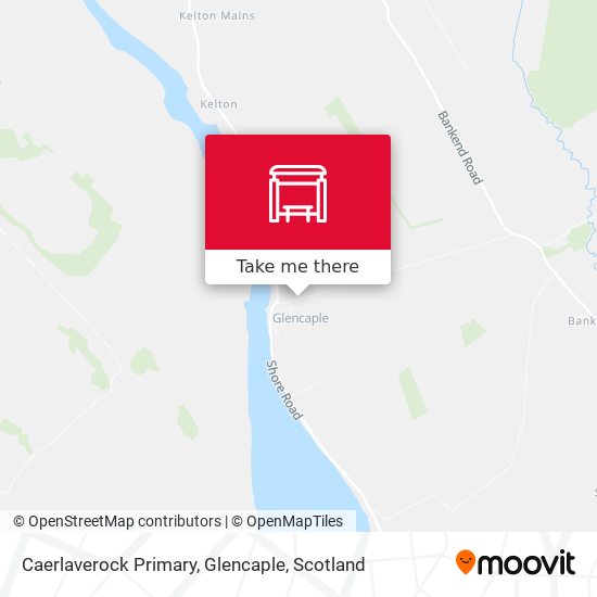 Caerlaverock Primary, Glencaple map