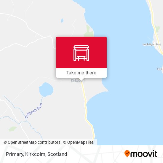 Primary, Kirkcolm map
