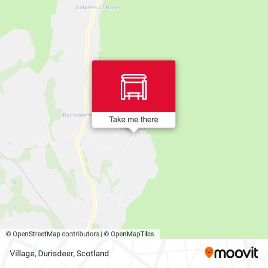 Village, Durisdeer map