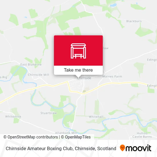 Chirnside Amateur Boxing Club, Chirnside map