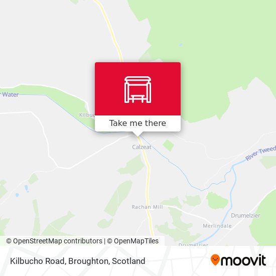 Kilbucho Road, Broughton map