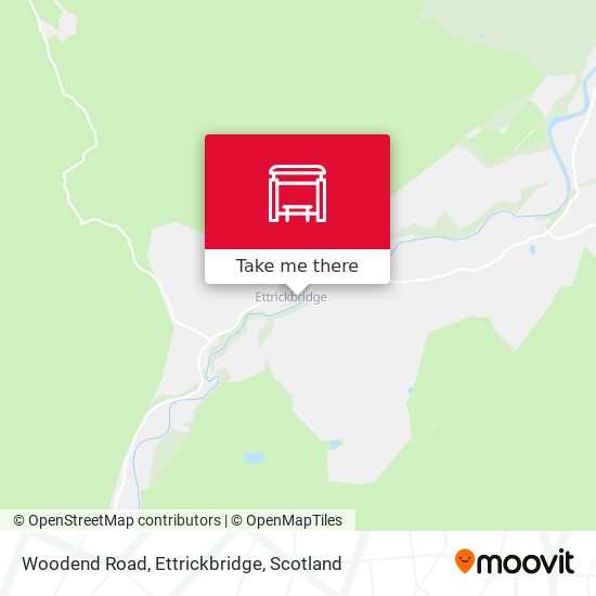 Woodend Road, Ettrickbridge map