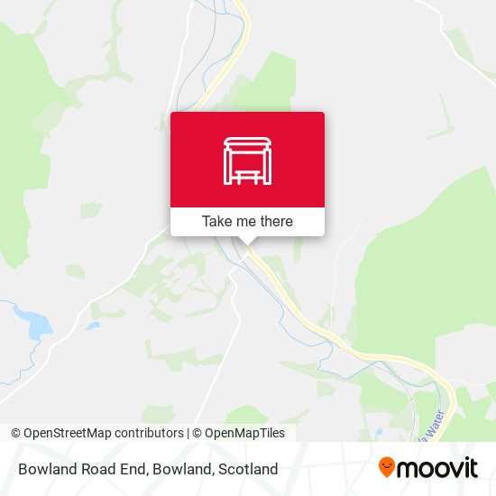 Bowland Road End, Bowland map