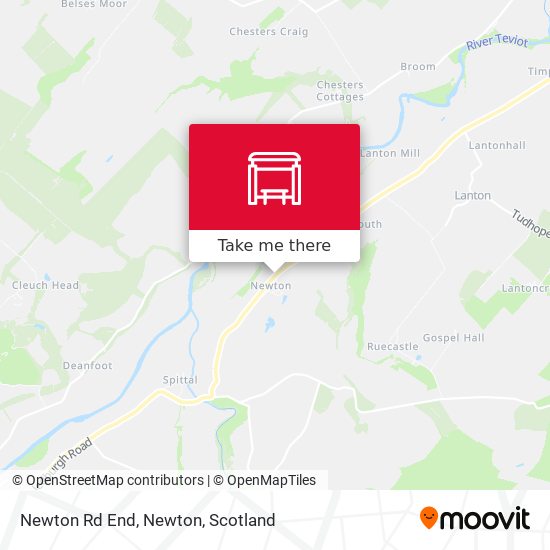 Newton Rd End, Newton map