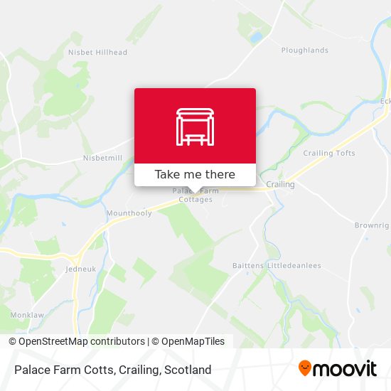 Palace Farm Cotts, Crailing map