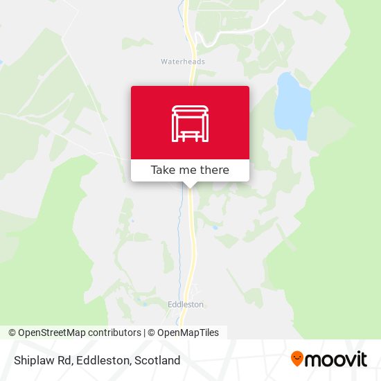Shiplaw Rd, Eddleston map