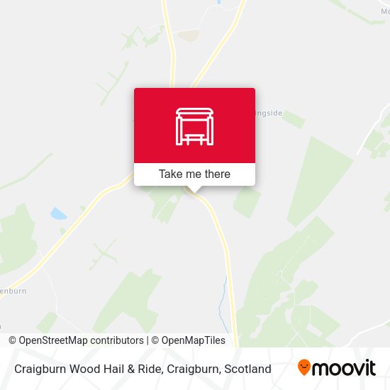 Craigburn Wood Hail & Ride, Craigburn map