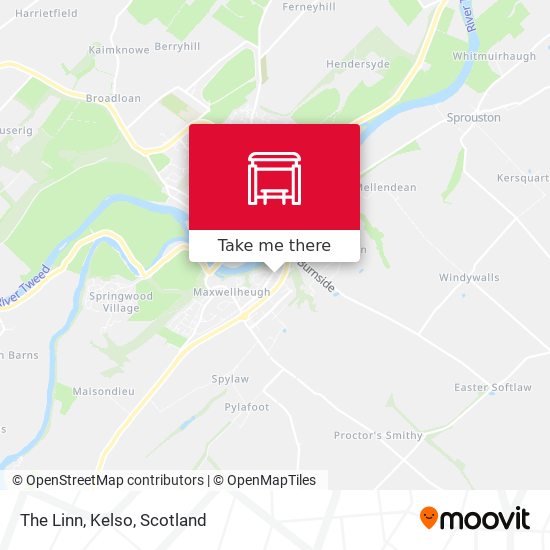 The Linn, Kelso map