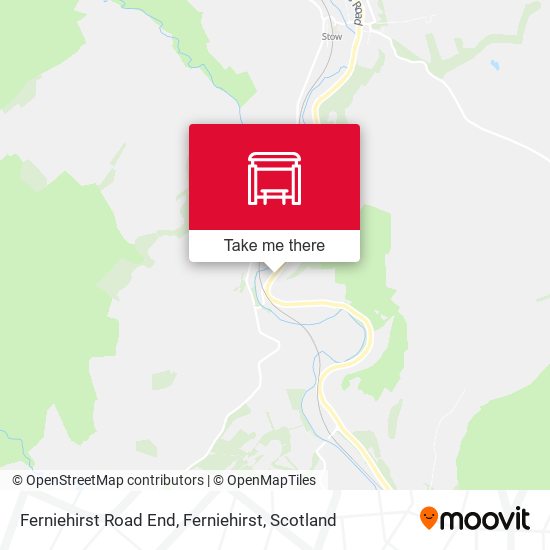 Ferniehirst Road End, Ferniehirst map