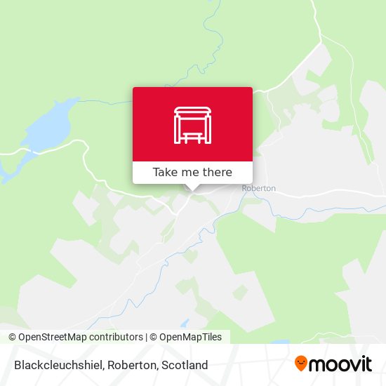 Blackcleuchshiel, Roberton map