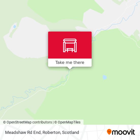 Meadshaw Rd End, Roberton map