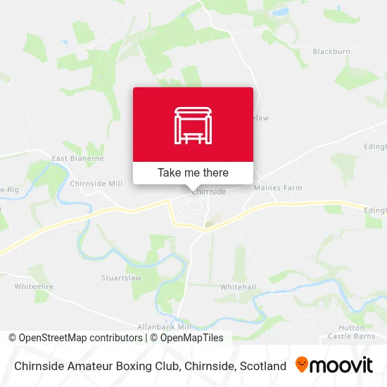 Chirnside Amateur Boxing Club, Chirnside map