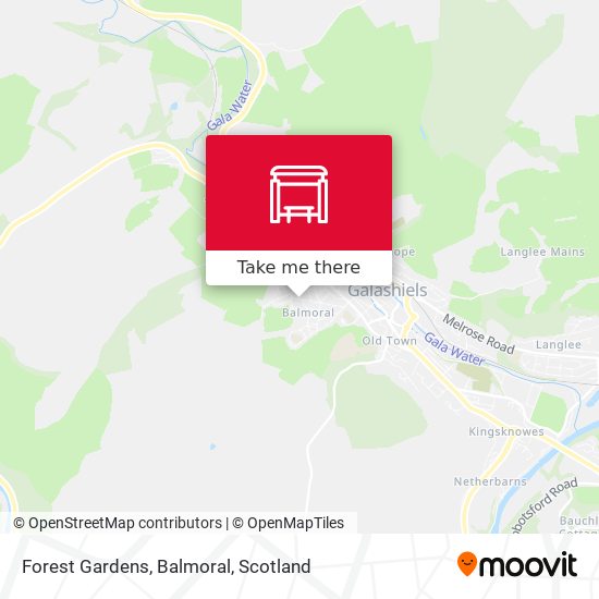 Forest Gardens, Balmoral map