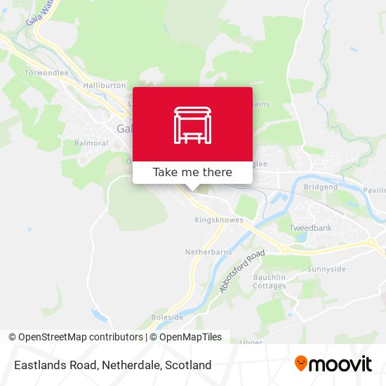 Eastlands Road, Netherdale map