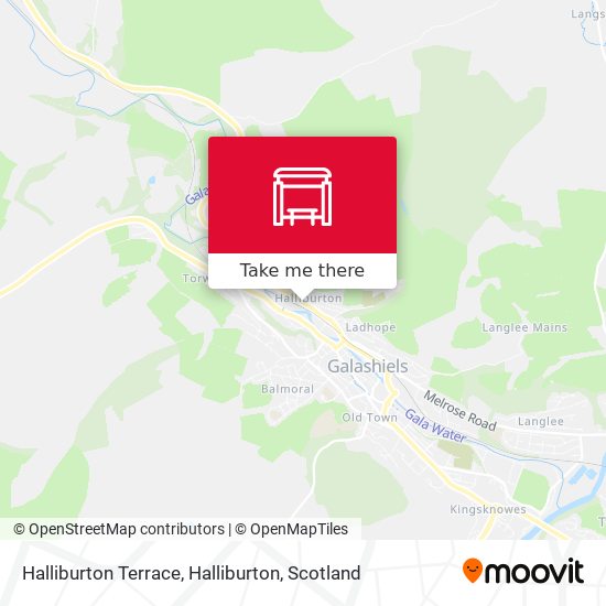 Halliburton Terrace, Halliburton map