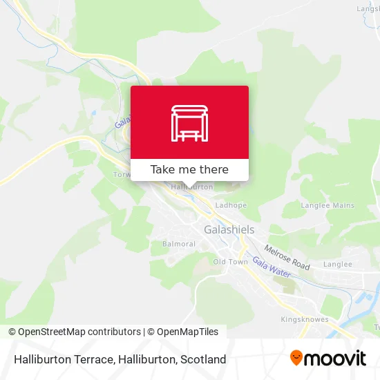 Halliburton Terrace, Halliburton map