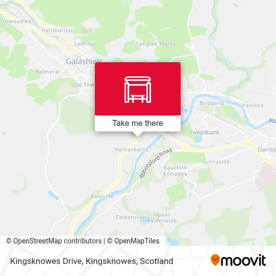 Kingsknowes Drive, Kingsknowes map