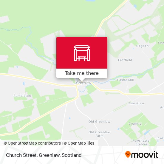 Church Street, Greenlaw map