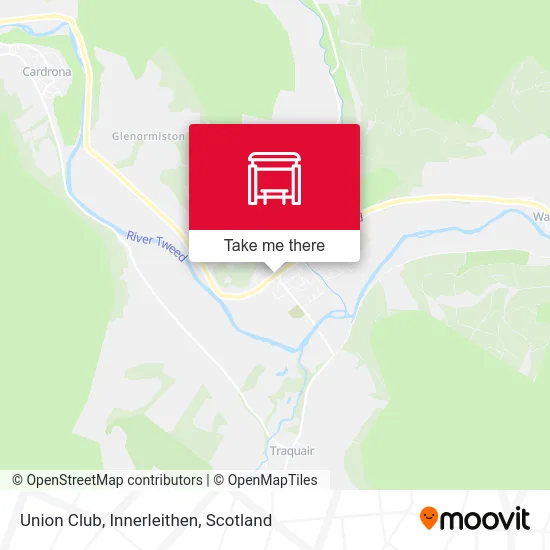 Union Club, Innerleithen map