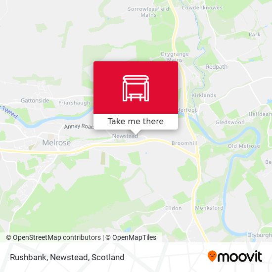Rushbank, Newstead map