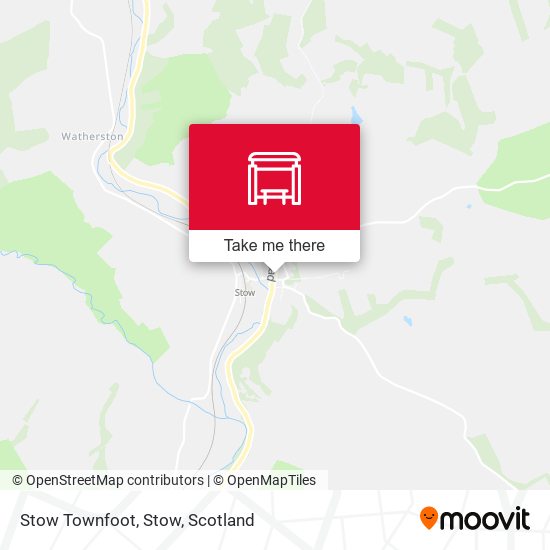 Stow Townfoot, Stow map