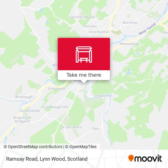 Ramsay Road, Lynn Wood map