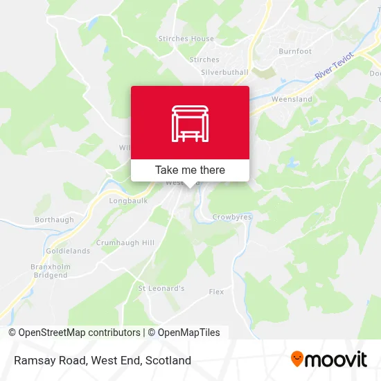 Ramsay Road, West End map