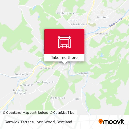 Renwick Terrace, Lynn Wood map