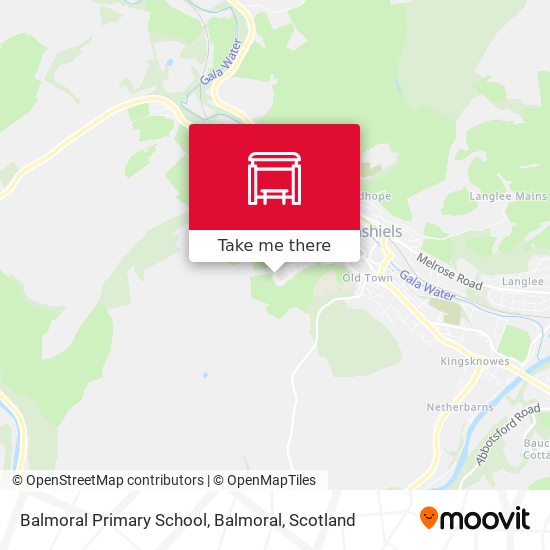 Balmoral Primary School, Balmoral map