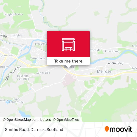 Smiths Road, Darnick map