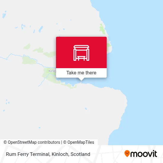 Rum Ferry Terminal, Kinloch map