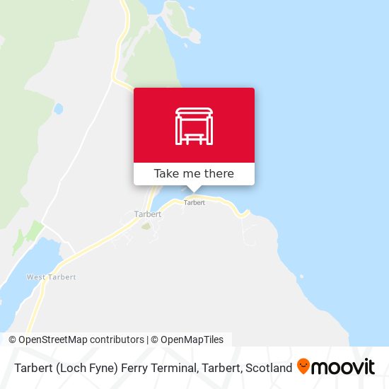 Tarbert (Loch Fyne) Ferry Terminal, Tarbert map