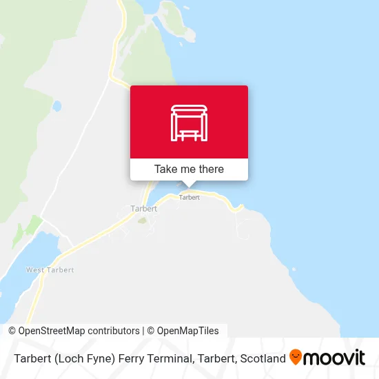 Tarbert (Loch Fyne) Ferry Terminal, Tarbert map