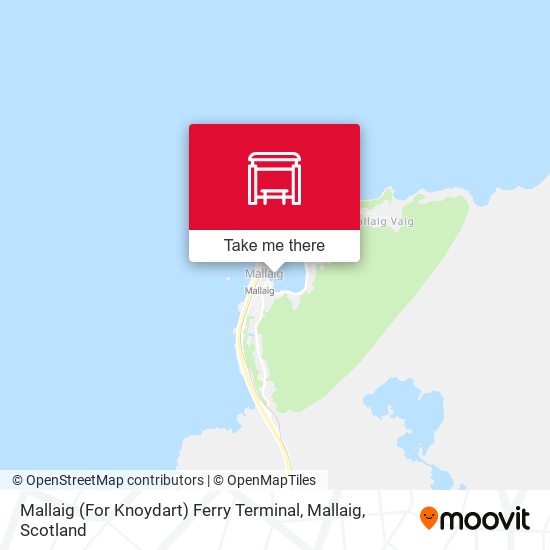 Mallaig (For Knoydart) Ferry Terminal, Mallaig map