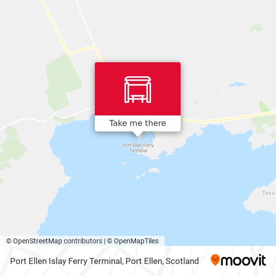 Port Ellen Islay Ferry Terminal, Port Ellen map