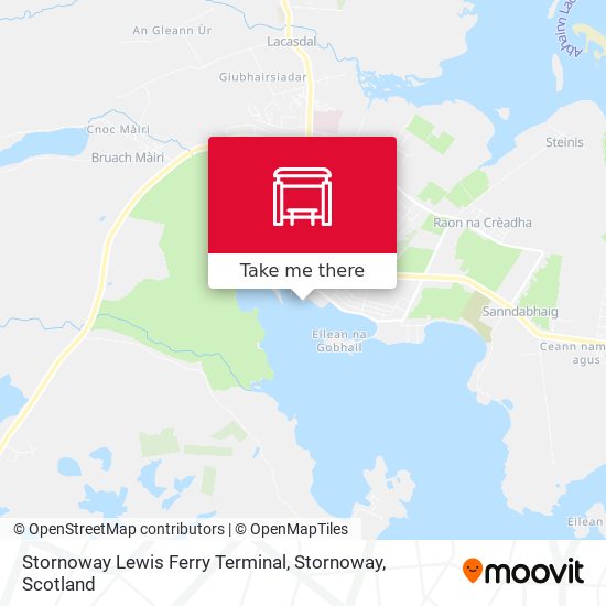 Stornoway Lewis Ferry Terminal, Stornoway map