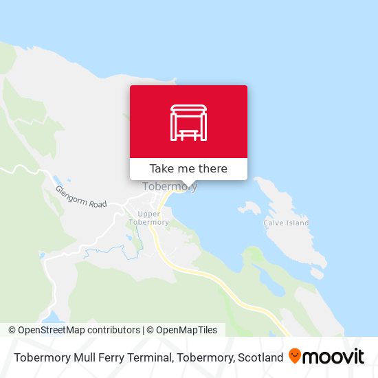 Tobermory Mull Ferry Terminal, Tobermory map