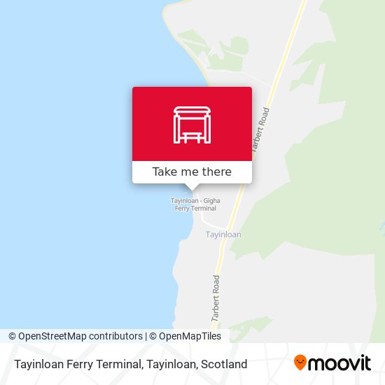 Tayinloan Ferry Terminal, Tayinloan map