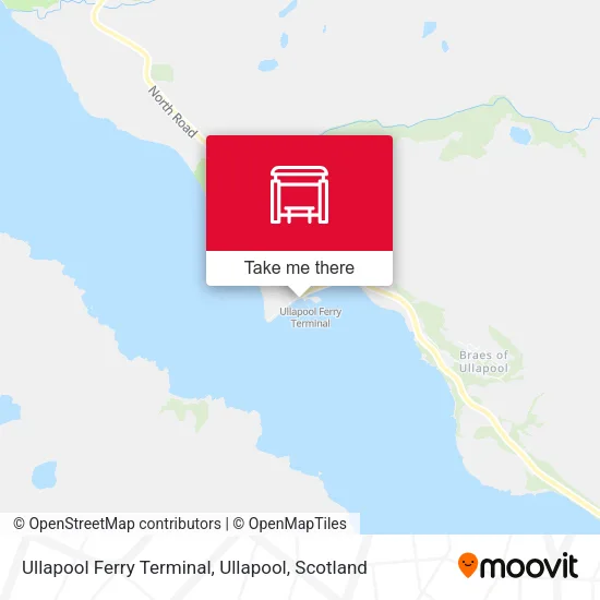 Ullapool Ferry Terminal, Ullapool map