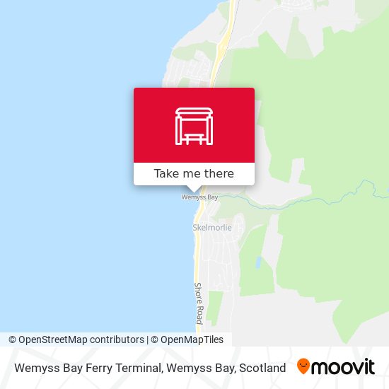 Wemyss Bay Ferry Terminal, Wemyss Bay map