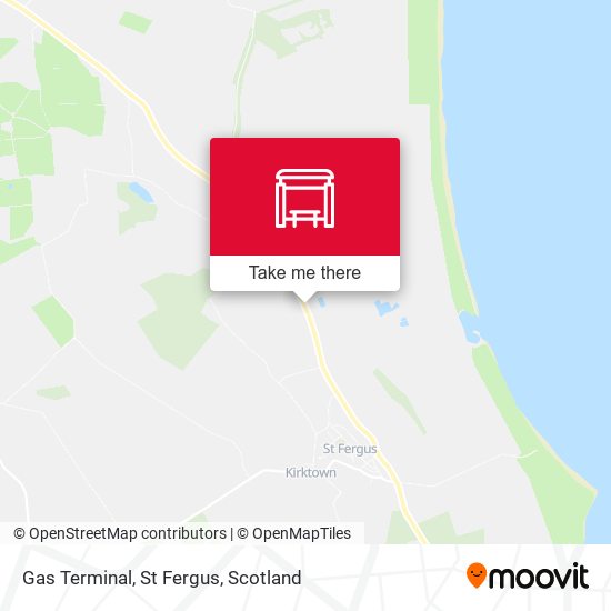 Gas Terminal, St Fergus map