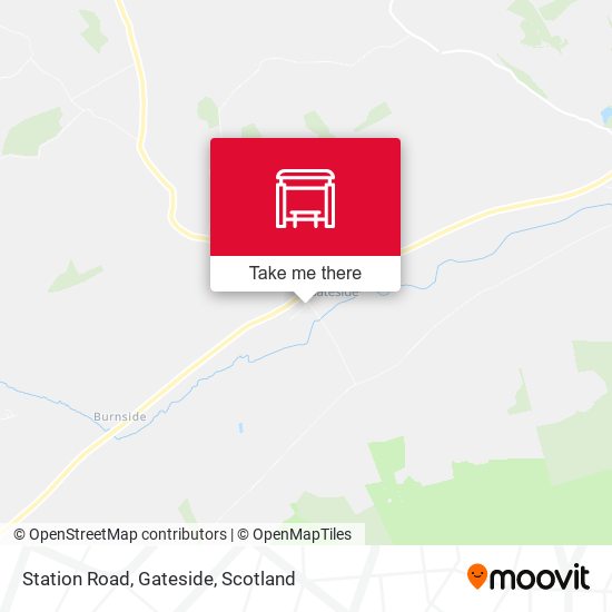 Station Road, Gateside map