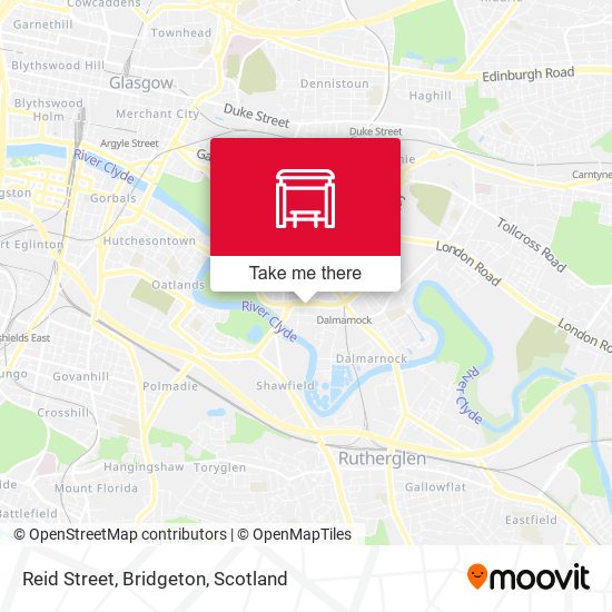 Reid Street, Bridgeton map