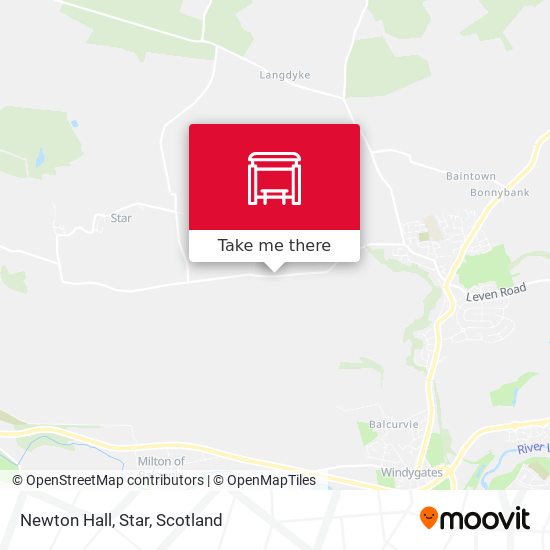 Newton Hall, Star map