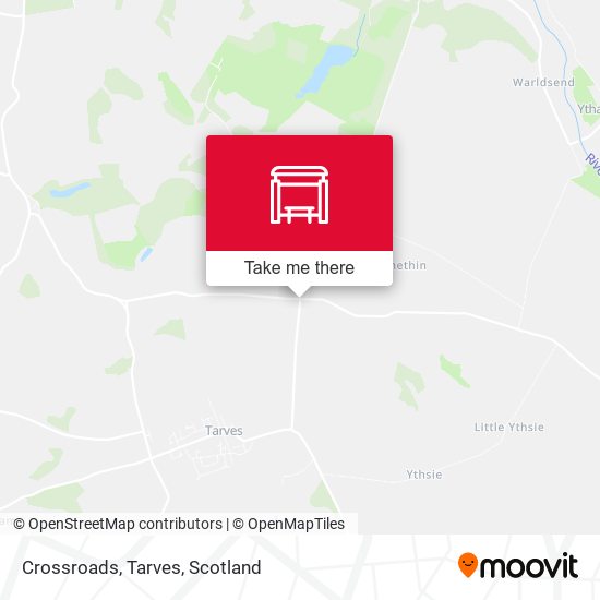Crossroads, Tarves map