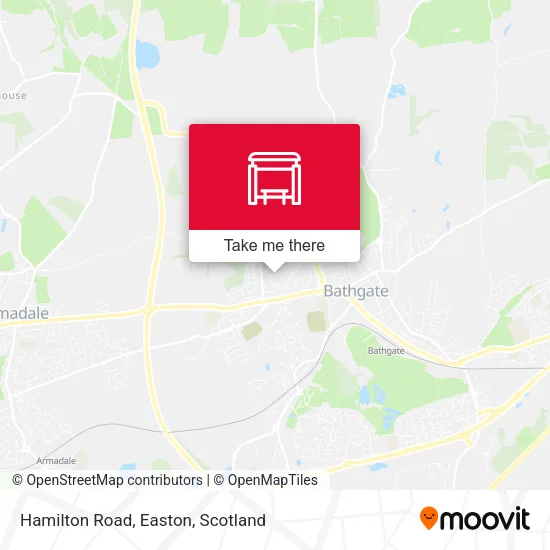 Hamilton Road, Easton map