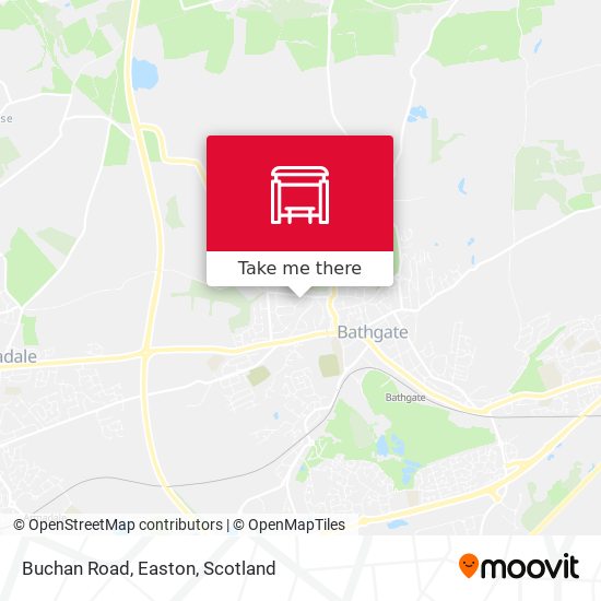 Buchan Road, Easton map