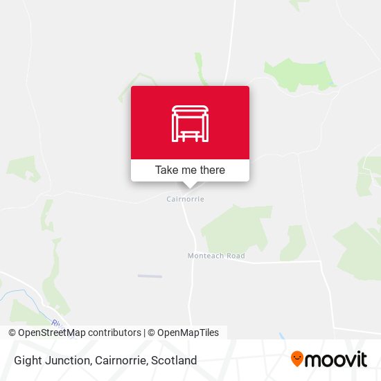 Gight Junction, Cairnorrie map