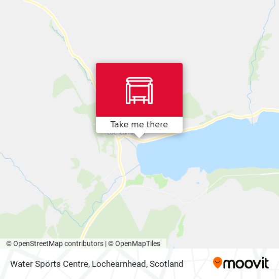 Water Sports Centre, Lochearnhead map