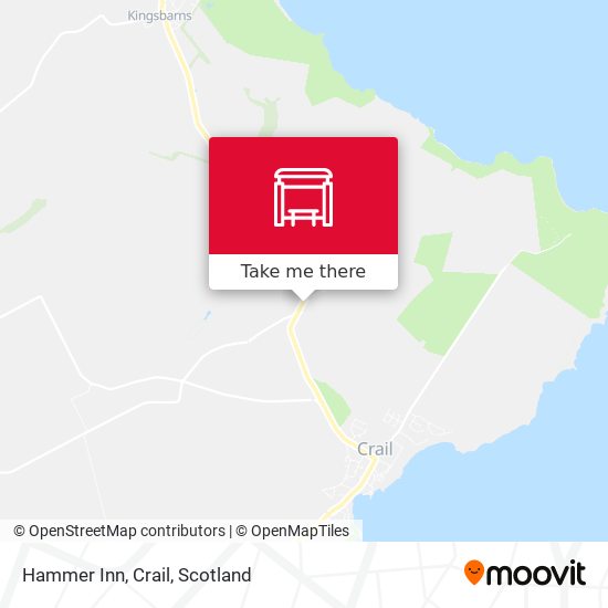 Hammer Inn, Crail map